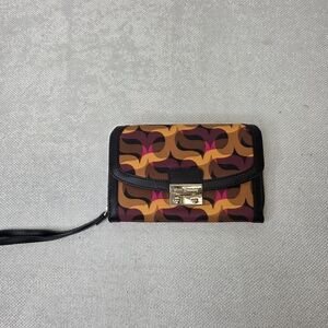 Vera Bradley 🌏 Ultimate Wristlet Wallet | Push Lock Geometric Print